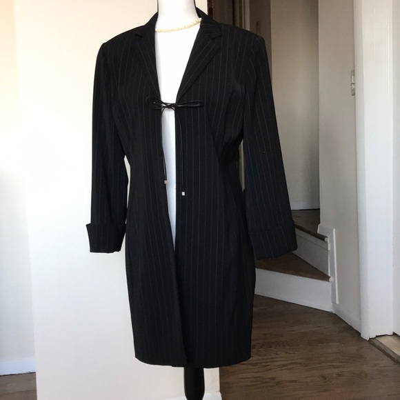 Focus 2000 Jackets & Blazers - Focus 2000 Pinstripe Jacket